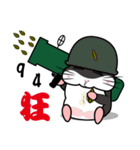 Lazy Hamster Daily（個別スタンプ：36）