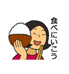 どこ行く？いつ行く？なんで行く？（個別スタンプ：6）