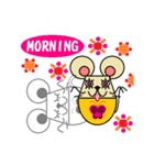 FUNNY FRIENDS (MOUSE)（個別スタンプ：3）