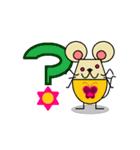 FUNNY FRIENDS (MOUSE)（個別スタンプ：13）
