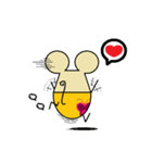FUNNY FRIENDS (MOUSE)（個別スタンプ：26）