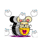 FUNNY FRIENDS (MOUSE)（個別スタンプ：27）