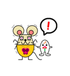 FUNNY FRIENDS (MOUSE)（個別スタンプ：32）