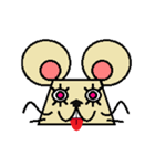 FUNNY FRIENDS (MOUSE)（個別スタンプ：34）