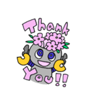 ロボットくんスタンプ（個別スタンプ：4）