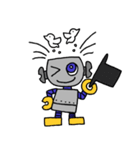 ロボットくんスタンプ（個別スタンプ：23）