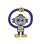 ロボットくんスタンプ（個別スタンプ：34）