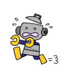 ロボットくんスタンプ（個別スタンプ：38）