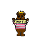 Bear Lucky（個別スタンプ：18）
