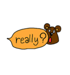 Bear Lucky（個別スタンプ：28）
