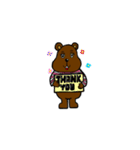 Bear Lucky（個別スタンプ：35）