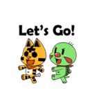 Mini-MaddishIsland-BellingMeow＆TaroTaro（個別スタンプ：20）