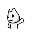 ちょいウザ★ホワイトキャット（個別スタンプ：40）