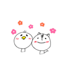 6種類の動物たち（個別スタンプ：40）