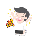 PJ | Cute Gay Couple 01（個別スタンプ：20）