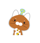 ネクタイ猫（個別スタンプ：9）