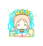 Tiny Girl Daily Life（個別スタンプ：25）