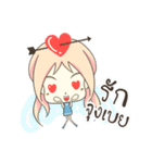 Tiny Girl Daily Life（個別スタンプ：34）