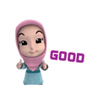 Nada1 Muslim hijab（個別スタンプ：13）