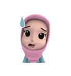 Nada1 Muslim hijab（個別スタンプ：30）