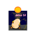 Mr＆Mrs. Egg（個別スタンプ：37）