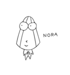 ノラとメテオ（個別スタンプ：4）