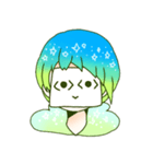 アシメ女子（個別スタンプ：21）