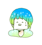 アシメ女子（個別スタンプ：24）
