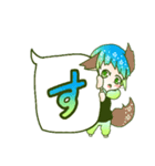 アシメ女子（個別スタンプ：39）