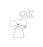 コアラみたいなダックスフンド(仮)（個別スタンプ：4）