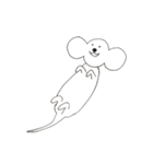 コアラみたいなダックスフンド(仮)（個別スタンプ：6）