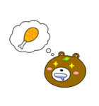 Cute Bear-daily life（個別スタンプ：4）