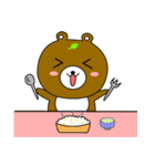 Cute Bear-daily life（個別スタンプ：5）