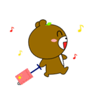 Cute Bear-daily life（個別スタンプ：10）