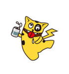 イーサン口の猫（個別スタンプ：2）