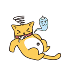 イーサン口の猫（個別スタンプ：5）