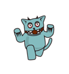 イーサン口の猫（個別スタンプ：6）