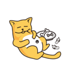 イーサン口の猫（個別スタンプ：9）