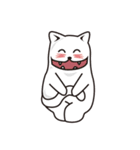 イーサン口の猫（個別スタンプ：10）