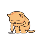 イーサン口の猫（個別スタンプ：20）