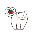 イーサン口の猫（個別スタンプ：22）