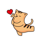 イーサン口の猫（個別スタンプ：23）