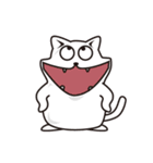 イーサン口の猫（個別スタンプ：24）