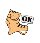 イーサン口の猫（個別スタンプ：27）