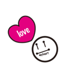 カラフルで、ポップなのに無表情なmyheart（個別スタンプ：40）