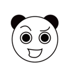 Panda good face（個別スタンプ：7）