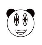 Panda good face（個別スタンプ：32）