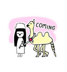 旅行が大好きのユーン二ーちゃん（個別スタンプ：20）