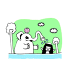 旅行が大好きのユーン二ーちゃん（個別スタンプ：37）