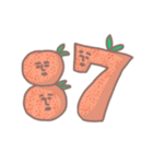 Mr. orange daily languages（個別スタンプ：17）